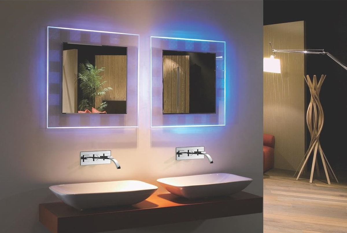 led mirrors, led bathroom mirror, led vanity mirror, mirror with led lights, led wall mirror