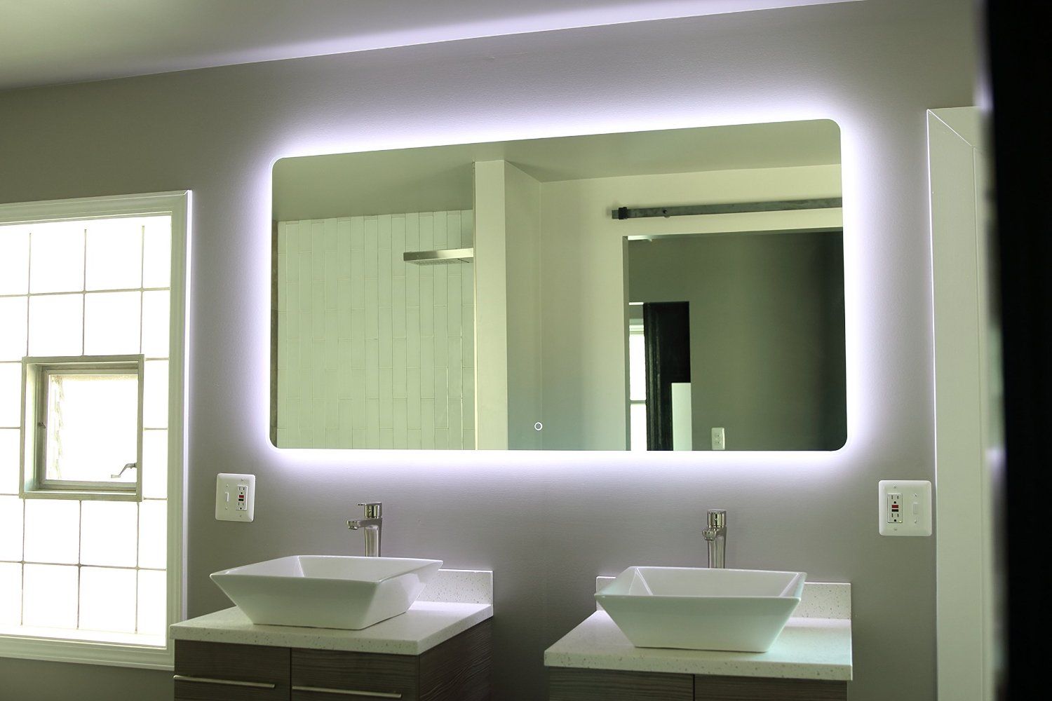led mirrors, led bathroom mirror, led vanity mirror, mirror with led lights, led wall mirror